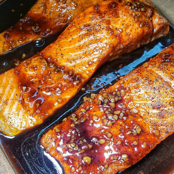 Balsamic - Glazed Salmon