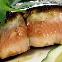 Blood Orange Balsamic Glazed Salmon
