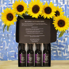 OMG! Balsamic Vinegar Lovers Sampler Gift Box (4-Pack)